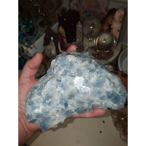 Blue Crystal Calcite - Picture 4 of 8